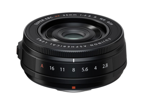 XF23mmF2.8 官宣后的官方镜头图，官方发布会资料